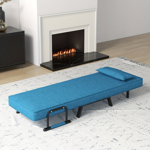 Bed Armchair Lounge Couch W/ Pillow