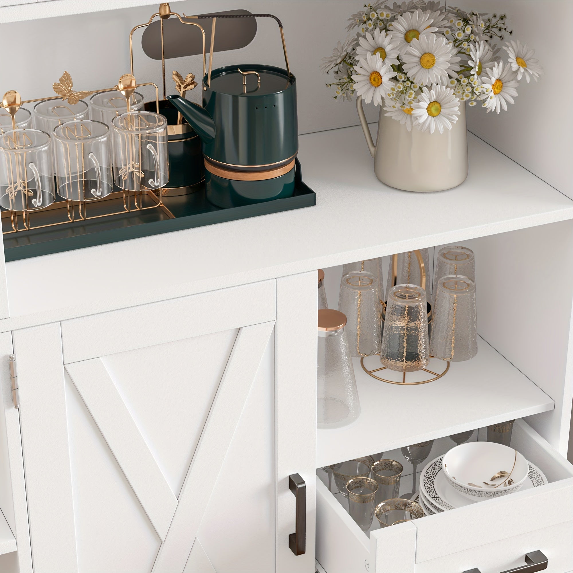 Kitchen Pantry Storage Cabinet