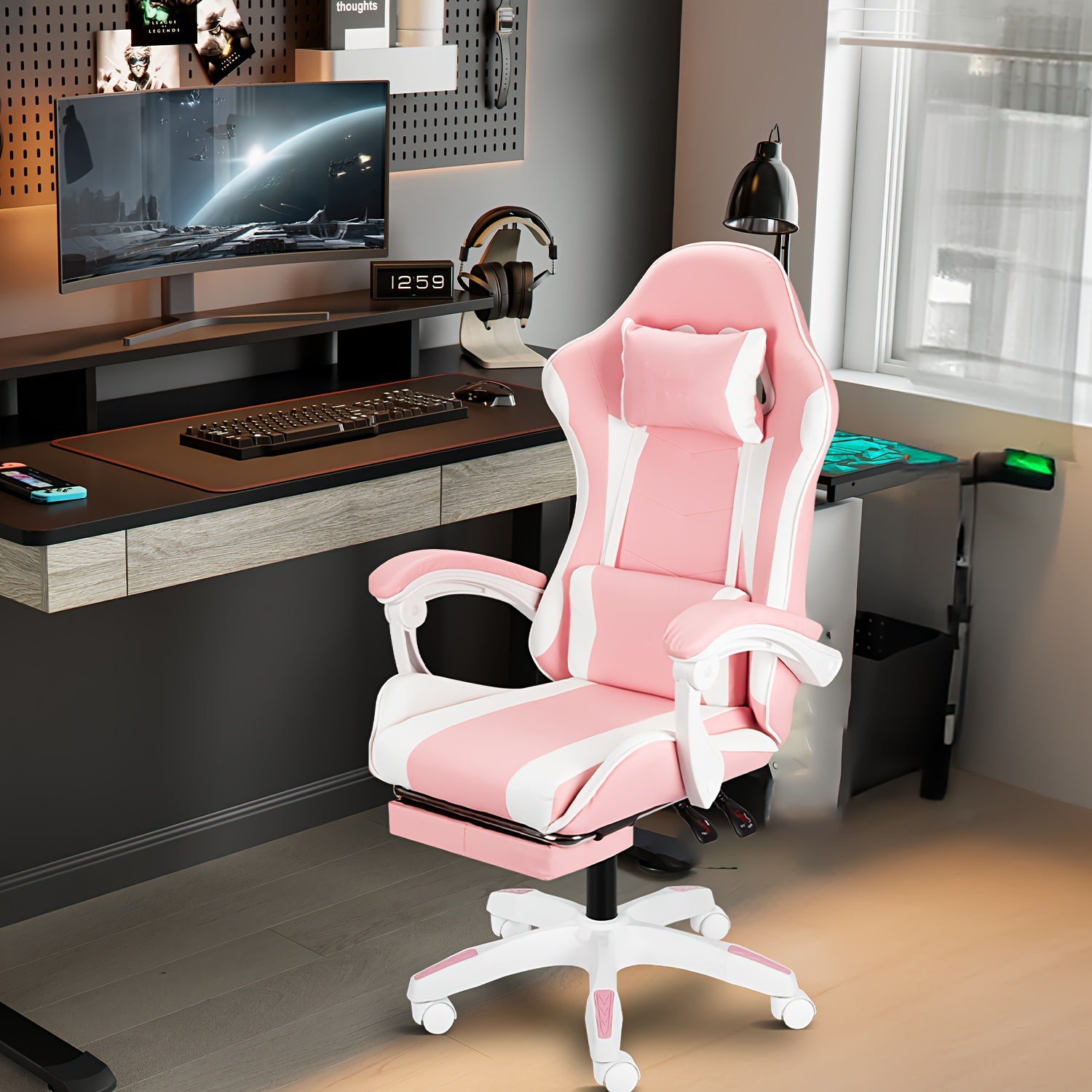 PC Office Chair With Lumbar Support