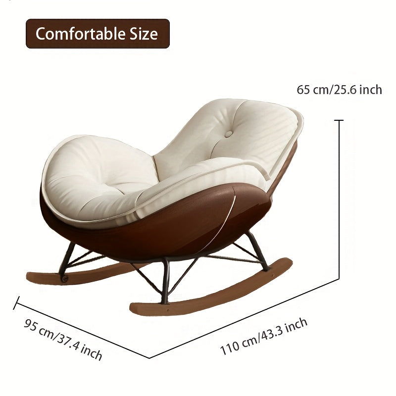 Lounger With Cushion For Balcony