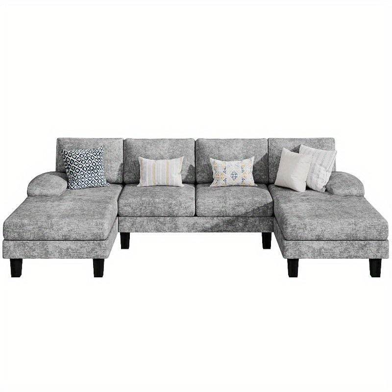 6 - Piece Upholstered Sectional Sofa