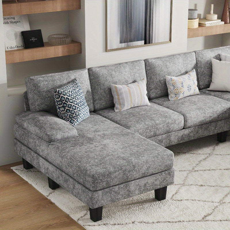 6 - Piece Upholstered Sectional Sofa