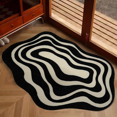 Cozy, Hand-Washable Modern Mat