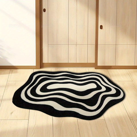 Cozy, Hand-Washable Modern Mat