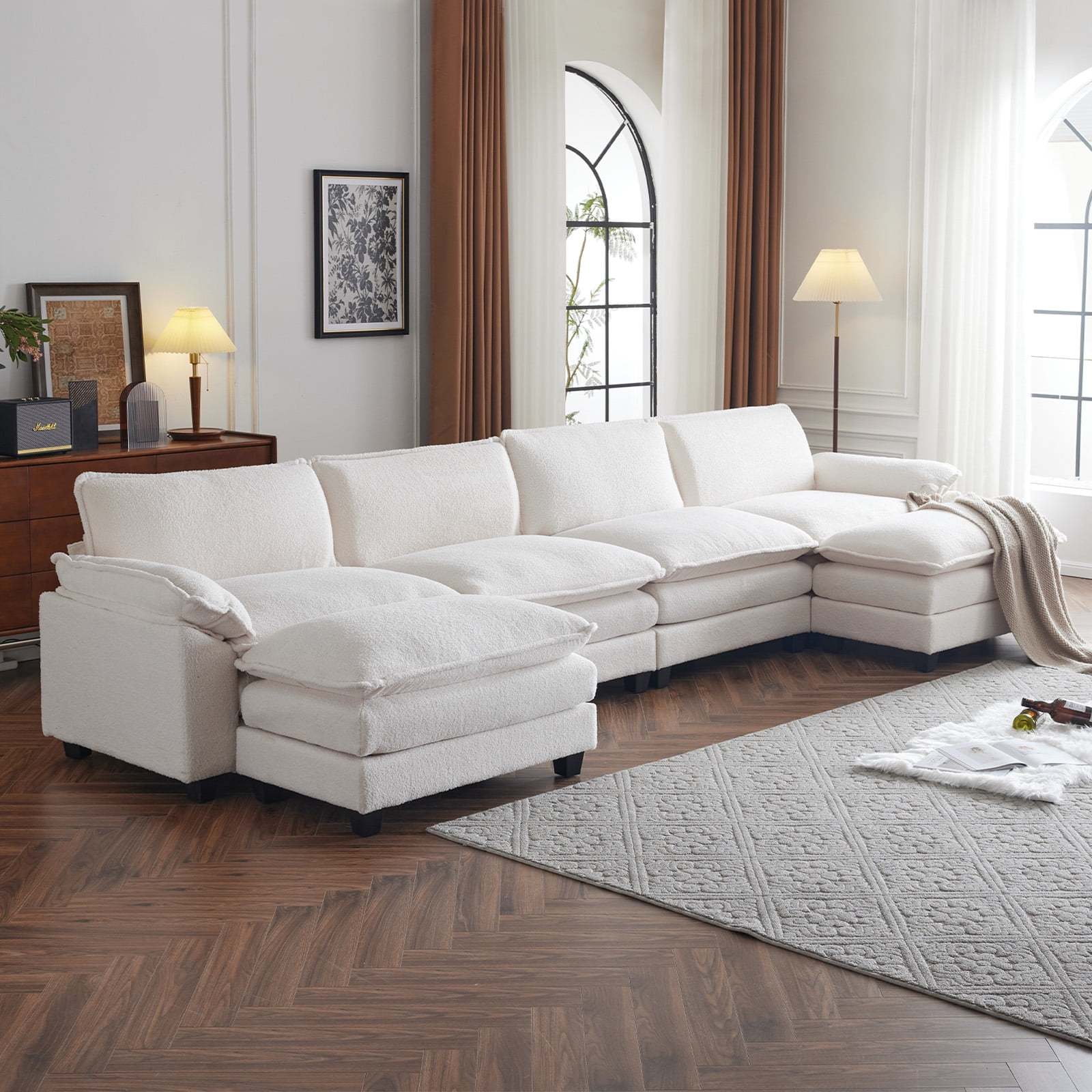 Modular Sofa Modern Convertible Sofa