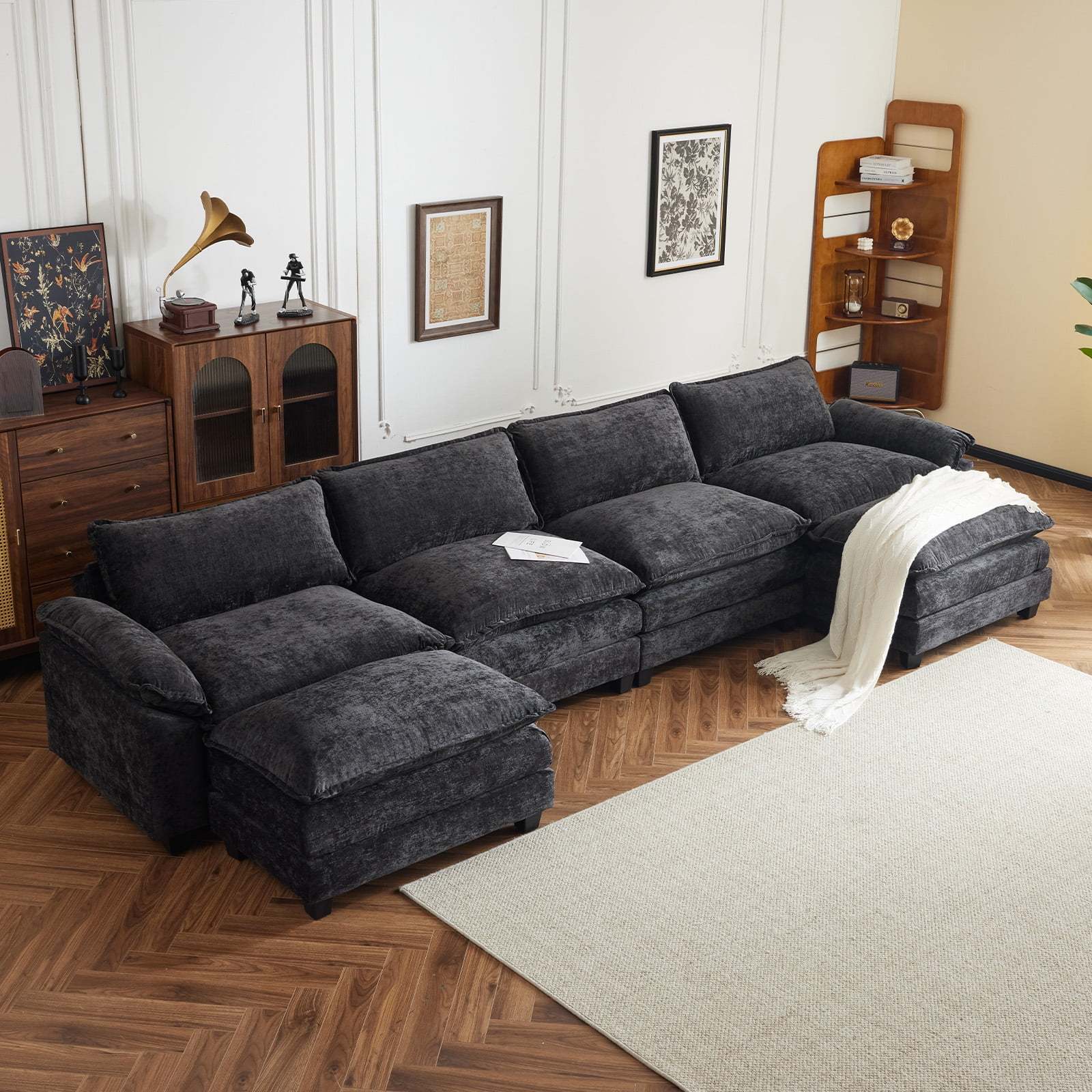 Modular Sofa Modern Convertible Sofa