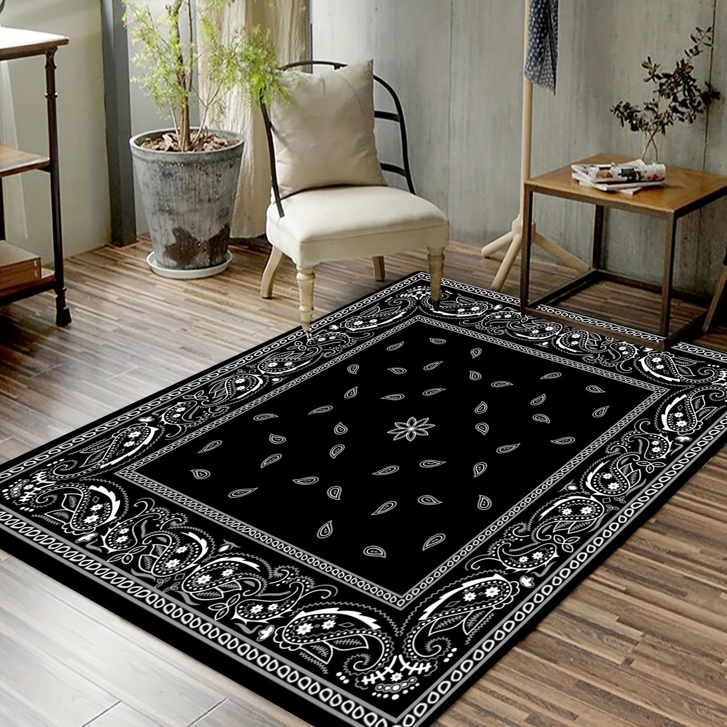 Modern Black Pepper Mat