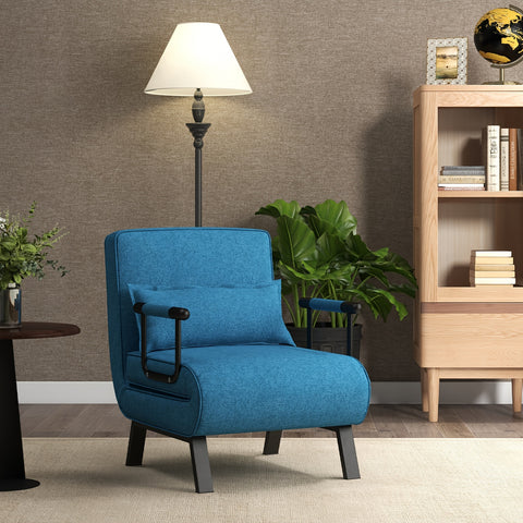 Bed Armchair Lounge Couch W/ Pillow