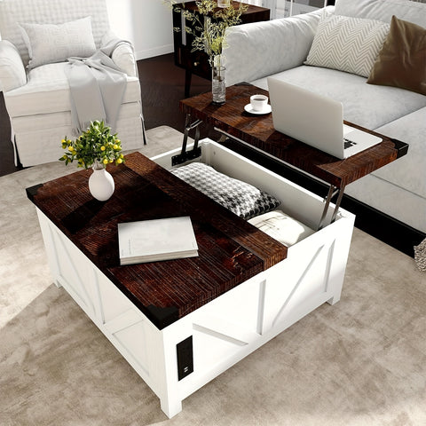 Lift-Top Coffee Table with Storage