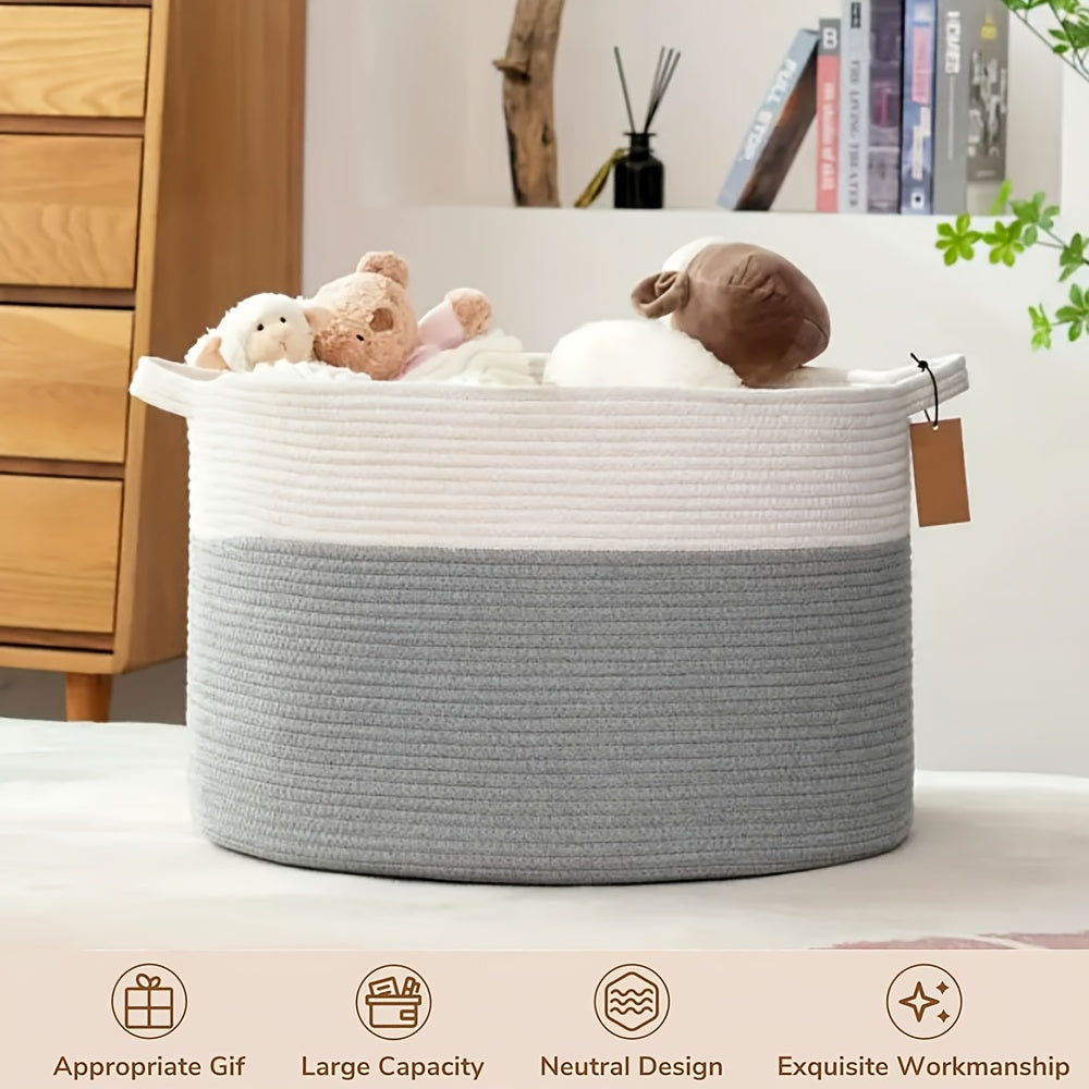 Cotton Rope Storage Basket