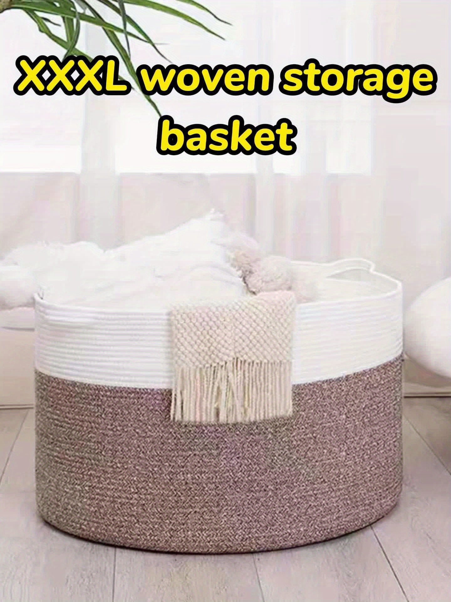 Cotton Rope Storage Basket