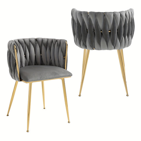 Velvet Dining Chairs Set of 2