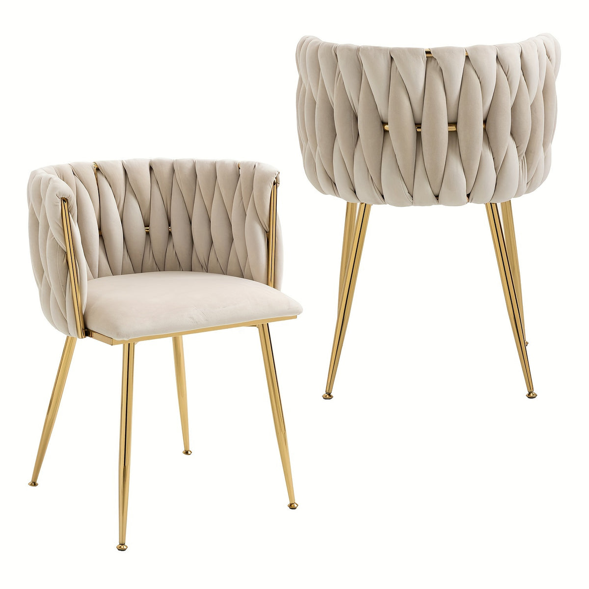 Velvet Dining Chairs Set of 2