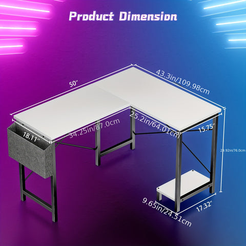 L Shaped Computer Desk