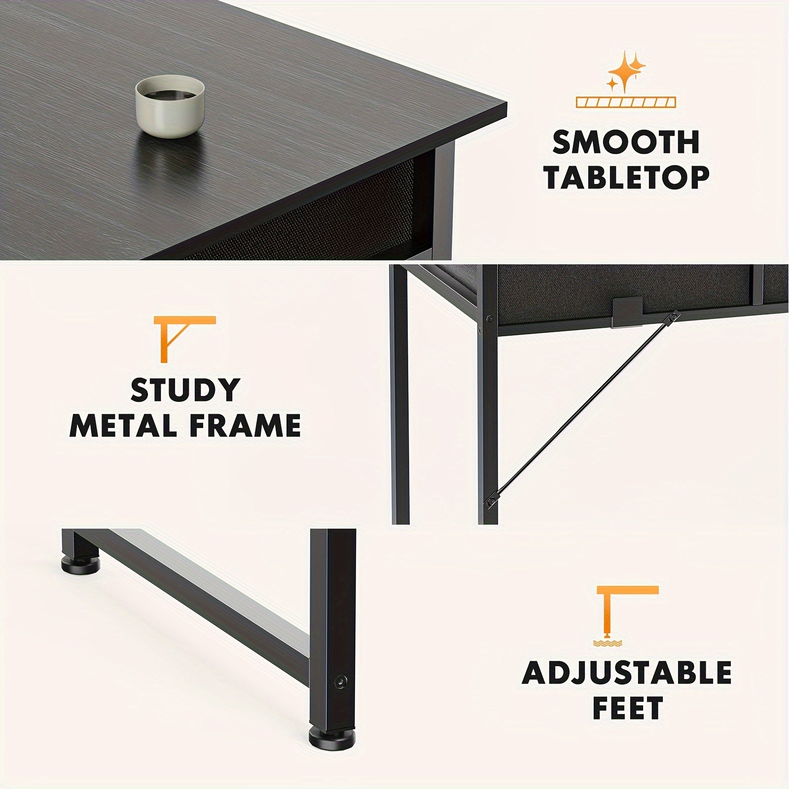 Space-Saving Office Desk