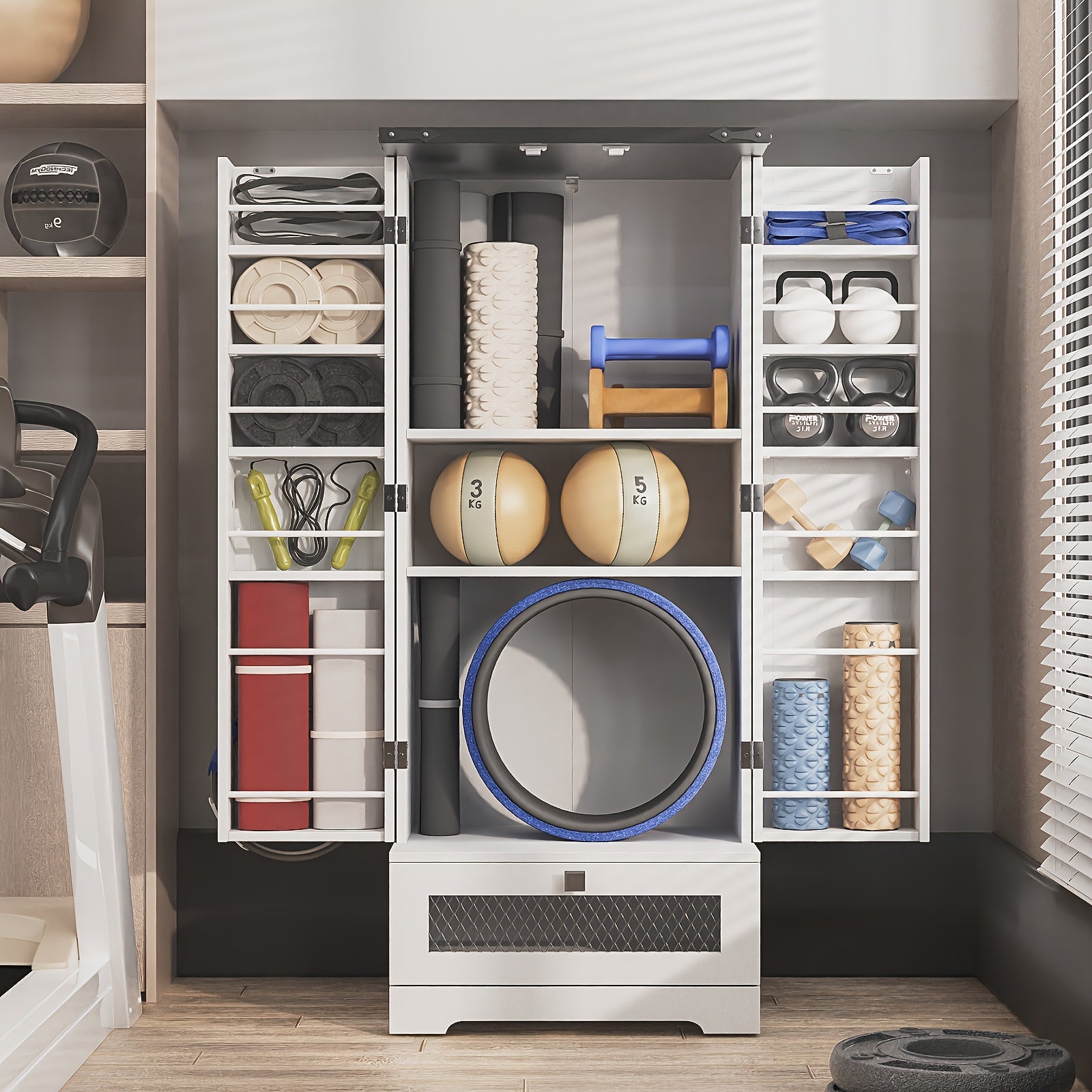 Kitchen Pantry Cabinet With Drawer