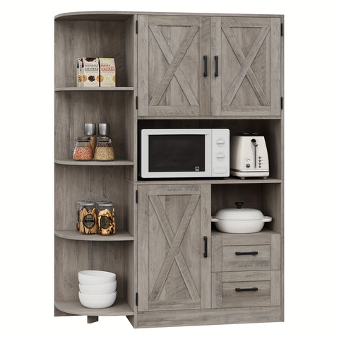 Kitchen Pantry Storage Cabinet