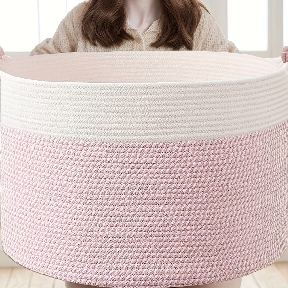 Cotton Rope Storage Basket