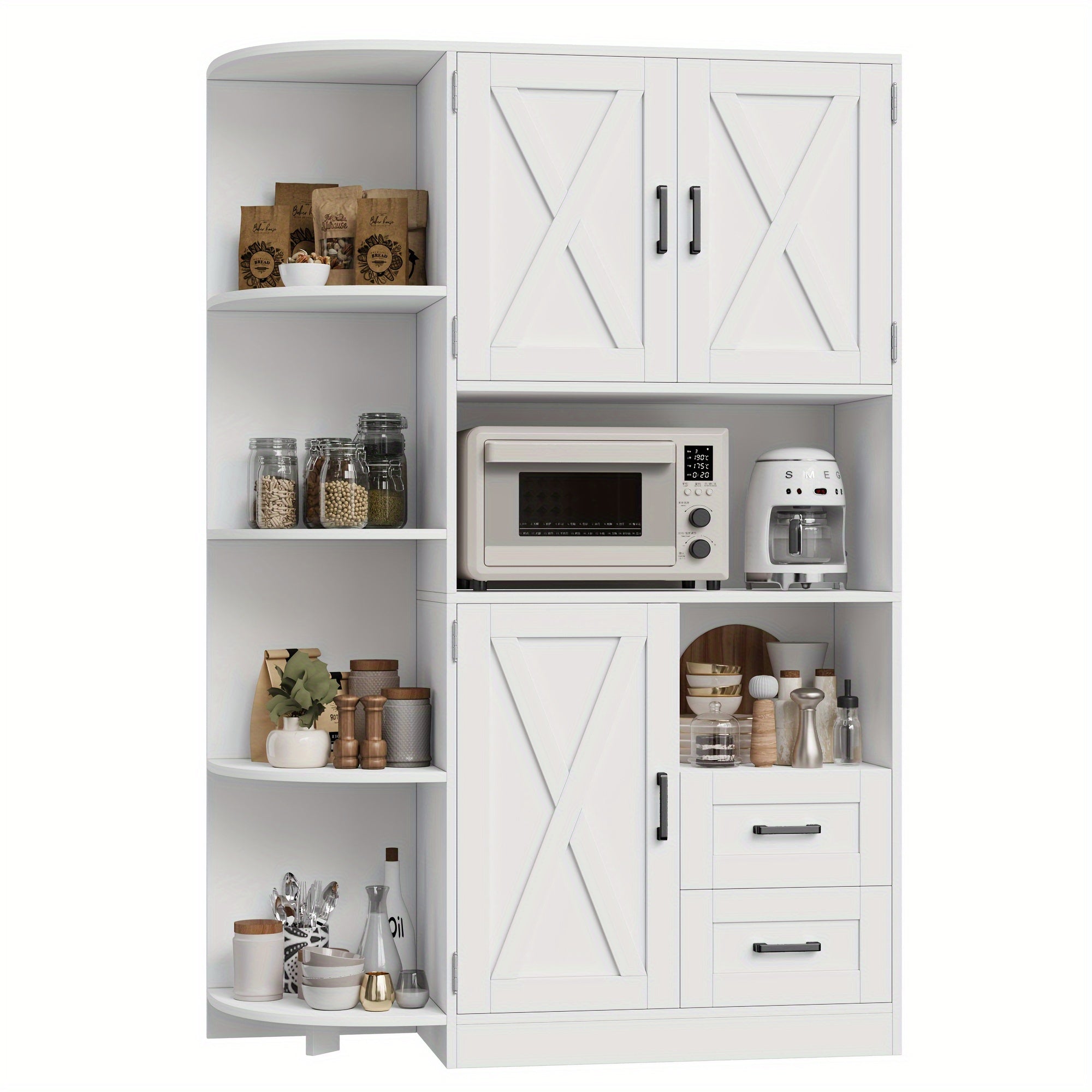 Kitchen Pantry Storage Cabinet