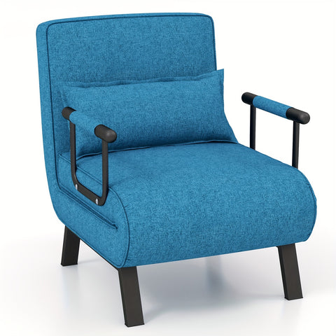 Bed Armchair Lounge Couch W/ Pillow