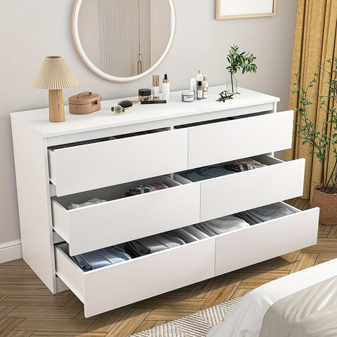 6 Drawer Storage Chest, Large Capacity