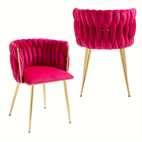 Velvet Dining Chairs Set of 2