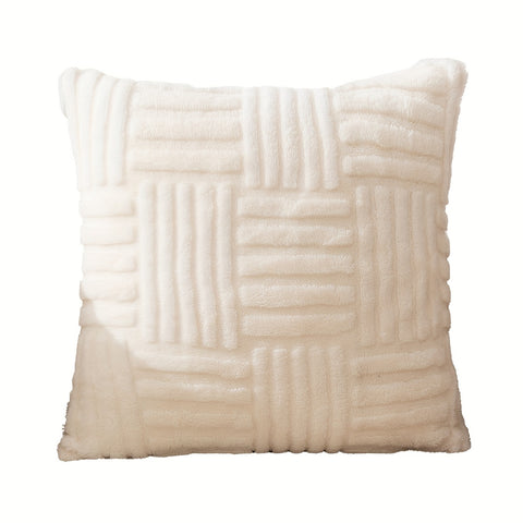 1pc Bohemian Snowflake Velvet Throw Pillow Cover
