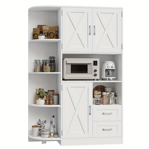 Kitchen Pantry Storage Cabinet