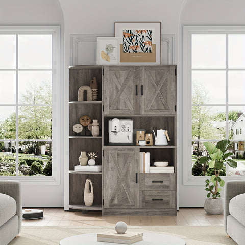 Kitchen Pantry Storage Cabinet
