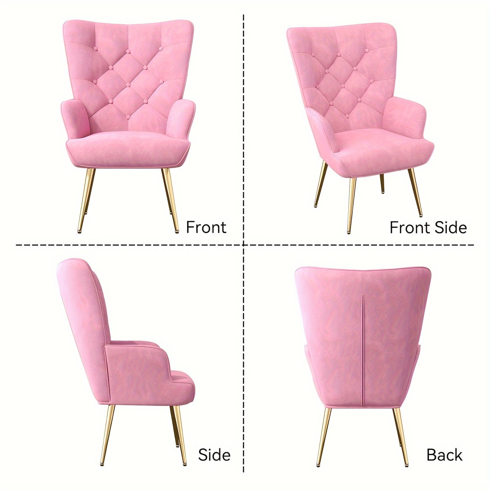 Velvet Accent Chair