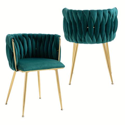 Velvet Dining Chairs Set of 2