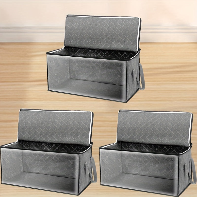 3-Pack Clothes Organizer Storage Bags
