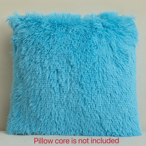 Pack Of 1 Luxury Faux Fur Throw Pillow Cover