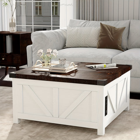 Lift-Top Coffee Table with Storage