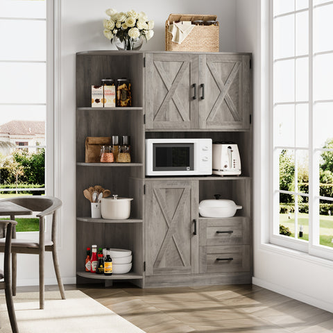 Kitchen Pantry Storage Cabinet